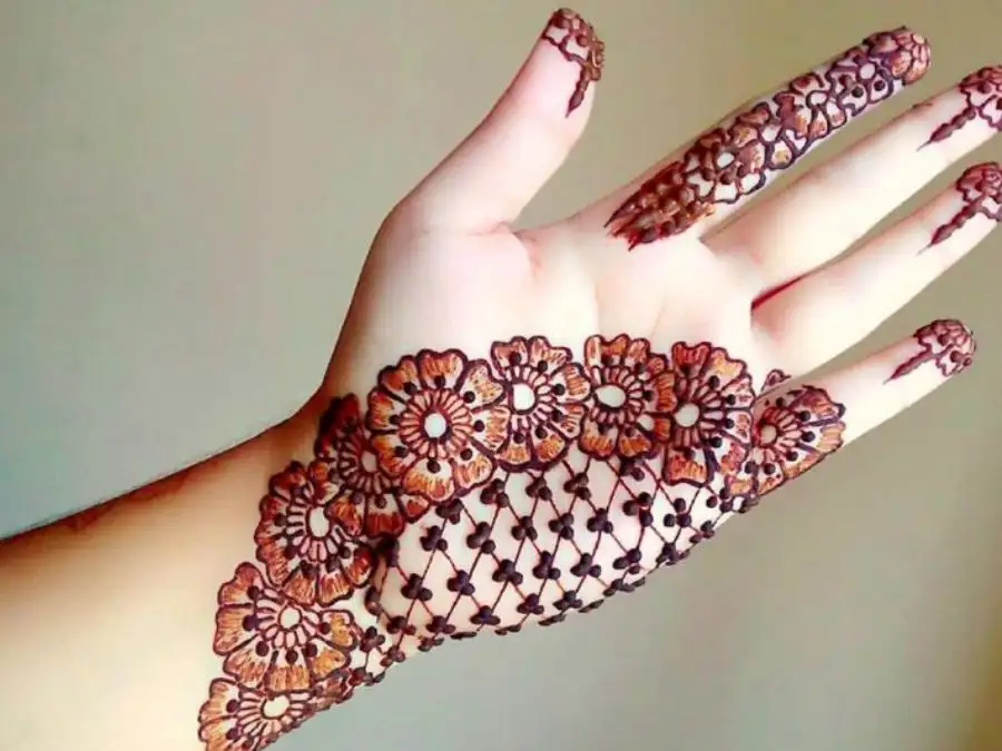 simple mehndi design
