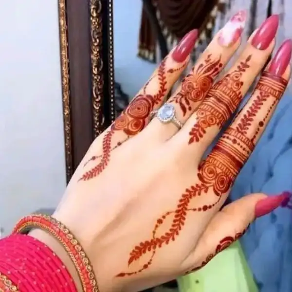 simple mehndi design