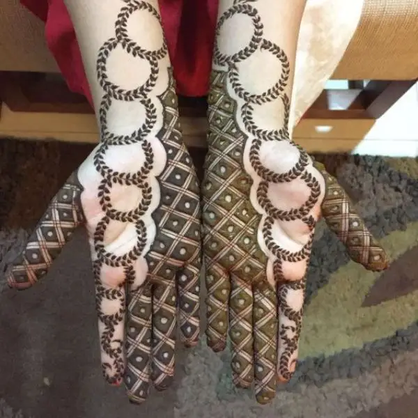normal mehndi design