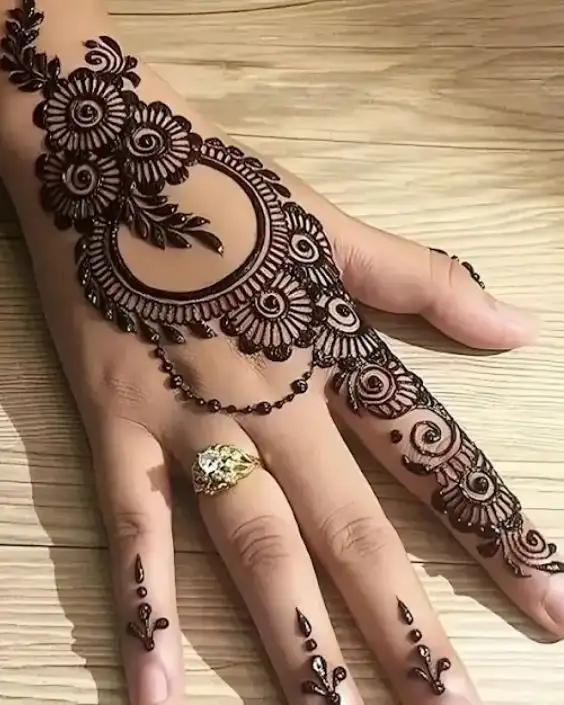 simple mehndi design