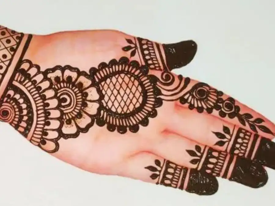 simple mehndi design