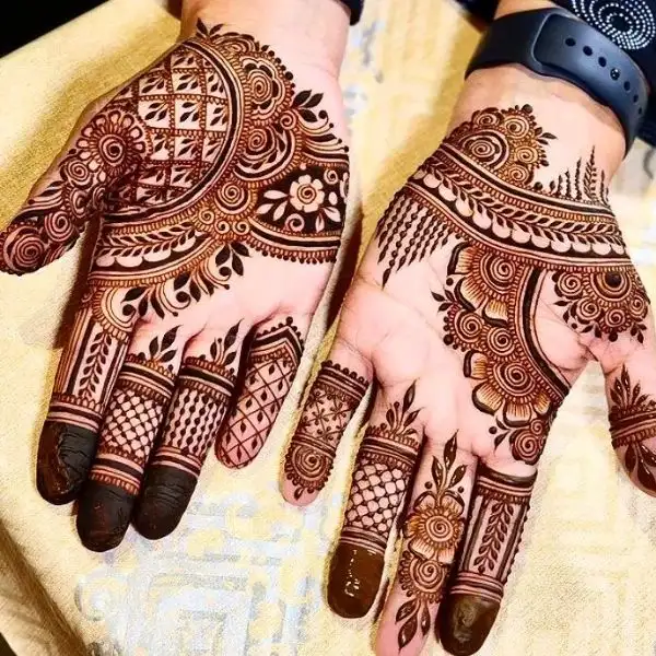 simple mehndi design