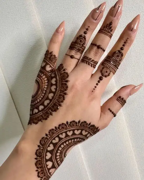 normal mehndi design