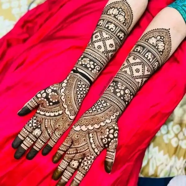 simple mehndi design