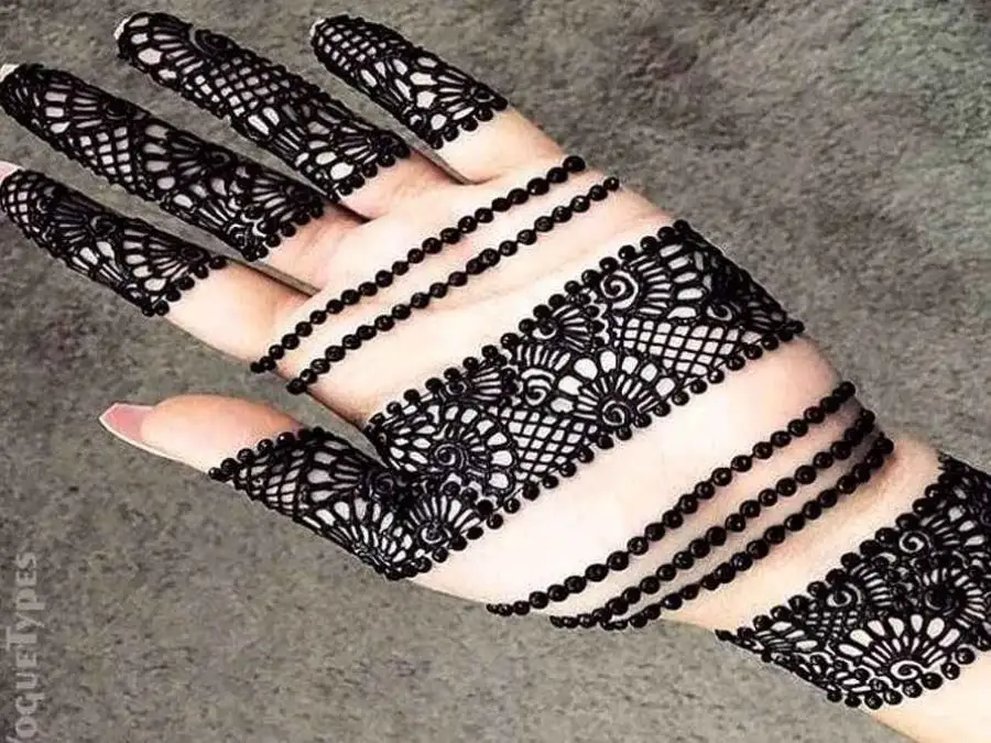 normal mehndi design