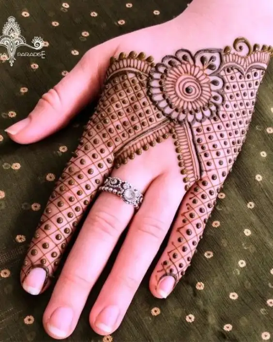 cute easy mehndi designs for kids