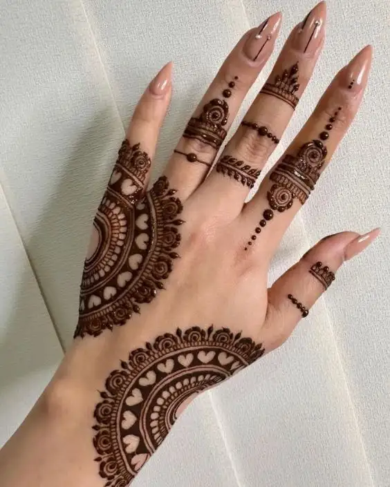 normal mehndi design