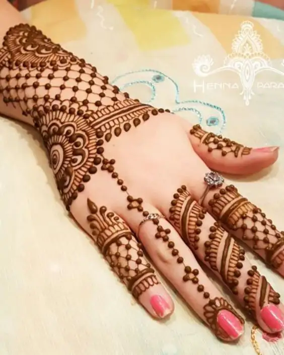 cute easy mehndi designs for kids
