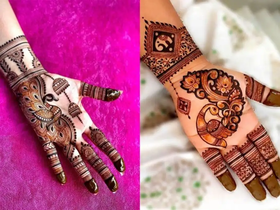 simple mehndi design