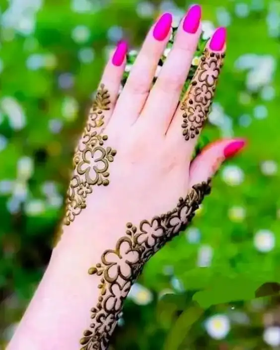 simple mehndi design