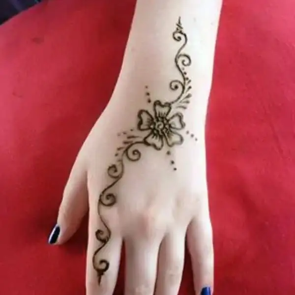 cute easy mehndi designs for kids