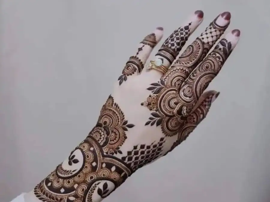 simple mehndi design
