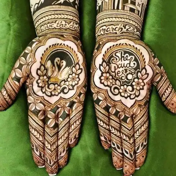 simple mehndi design