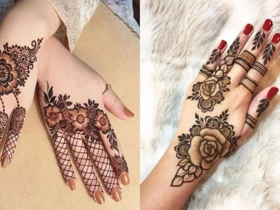 simple mehndi design