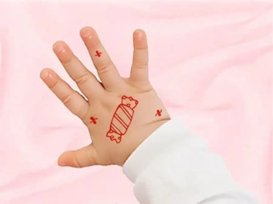 cute easy mehndi designs for kids