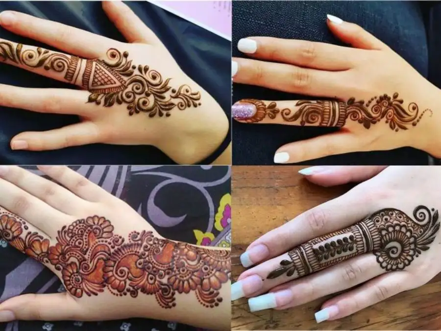 simple mehndi design