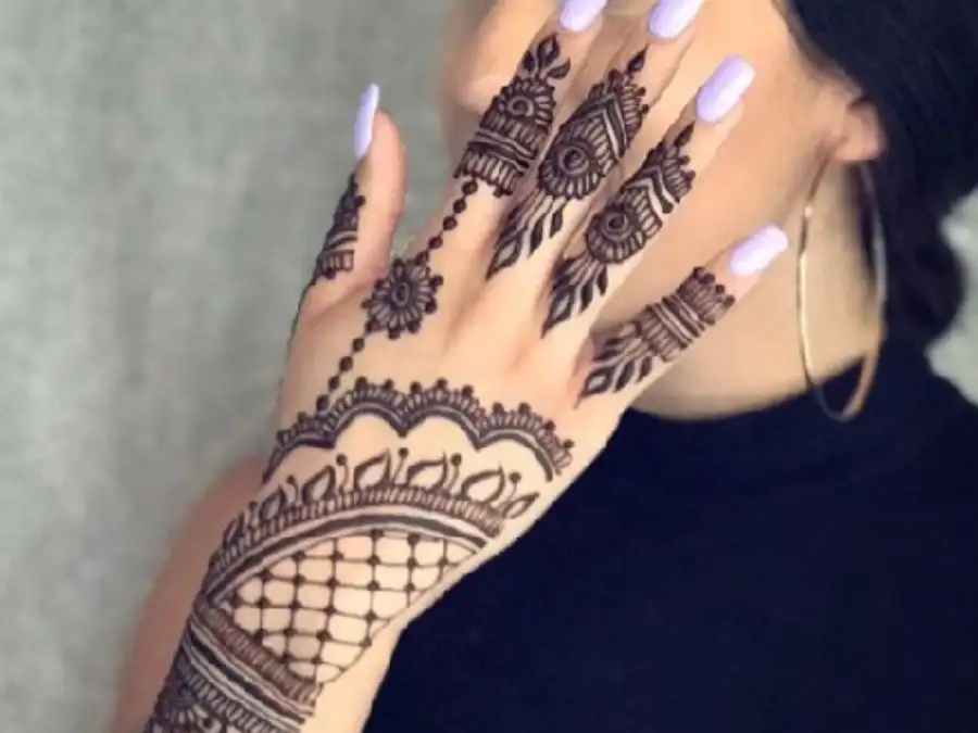 simple mehndi design