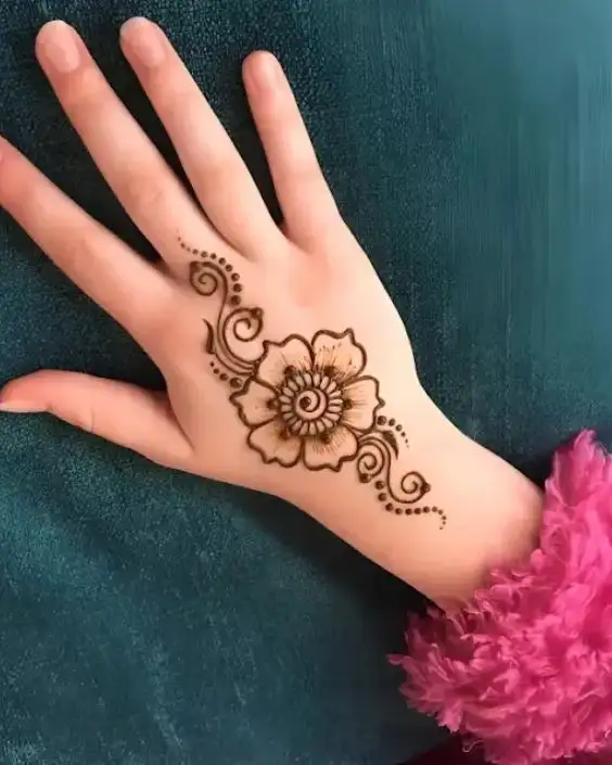 simple mehndi design