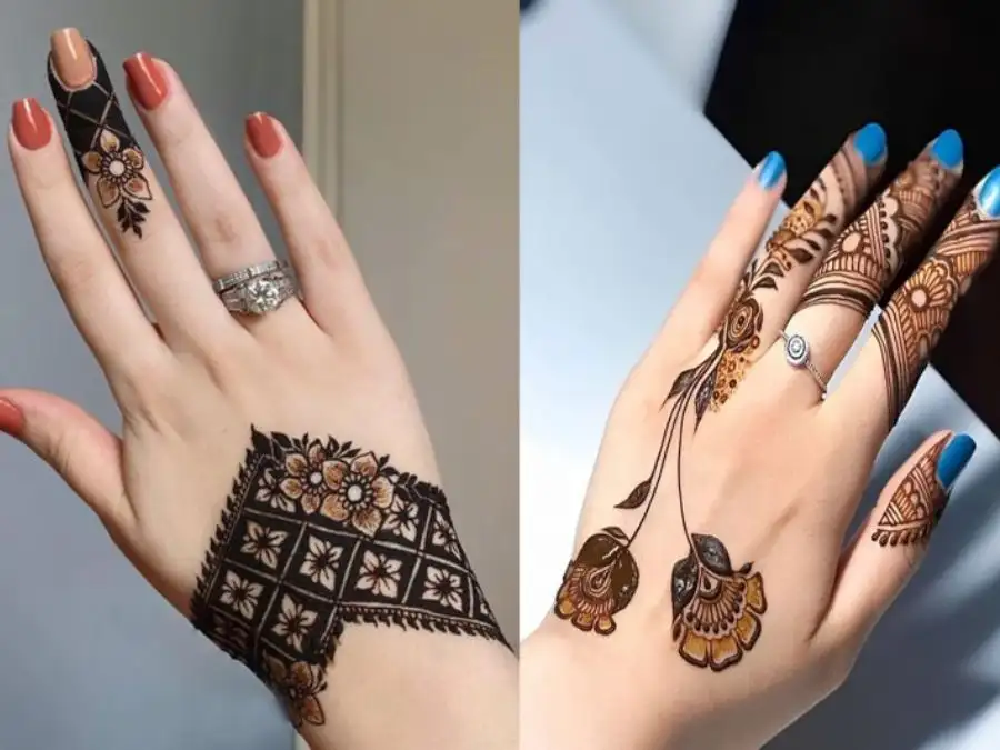 simple mehndi design