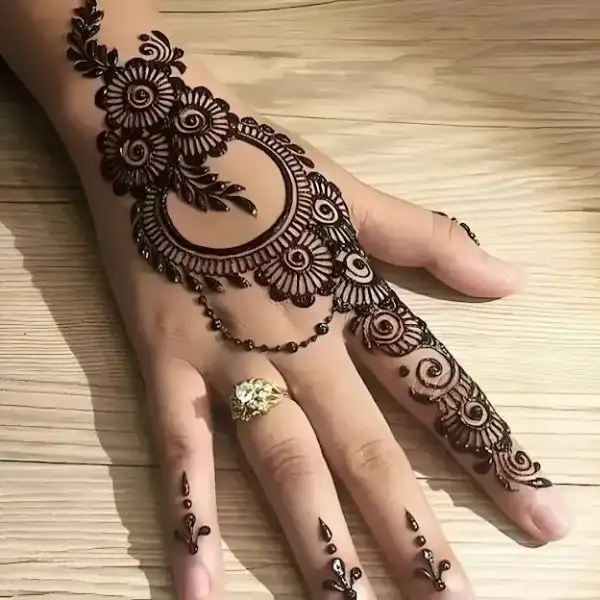 simple mehndi design