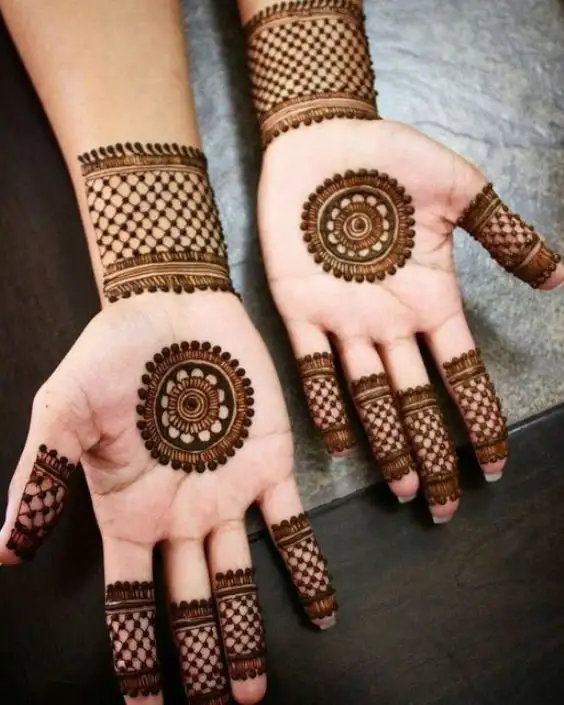 cute easy mehndi designs for kids