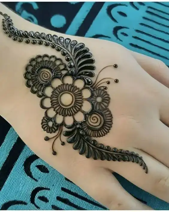 simple mehndi design