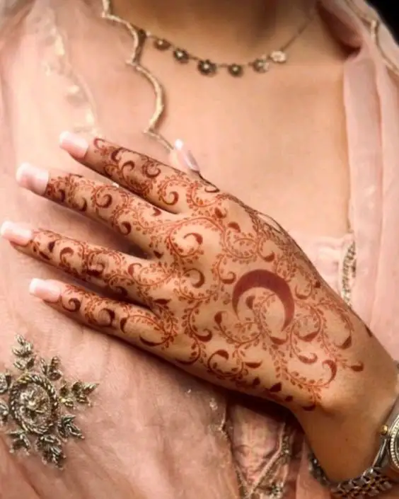normal mehndi design