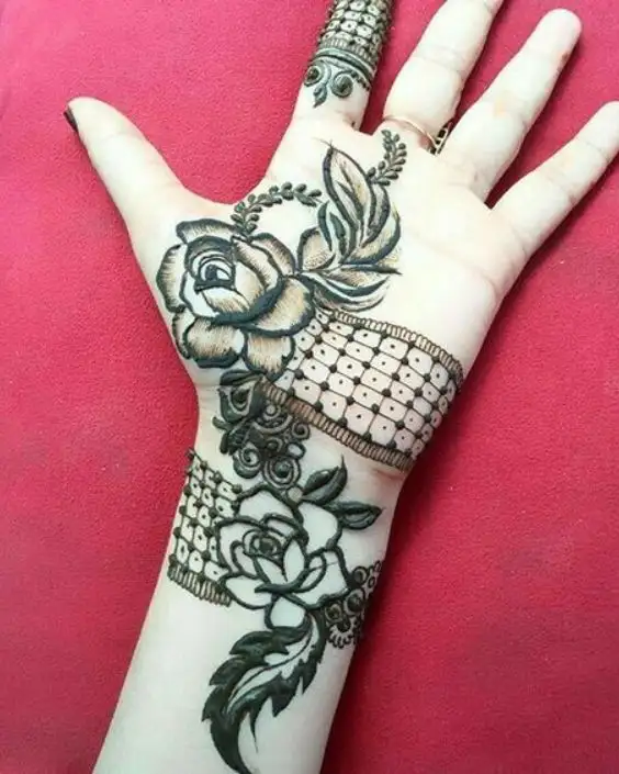 cute easy mehndi designs for kids