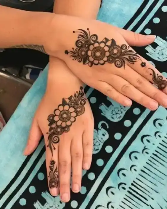 simple mehndi design