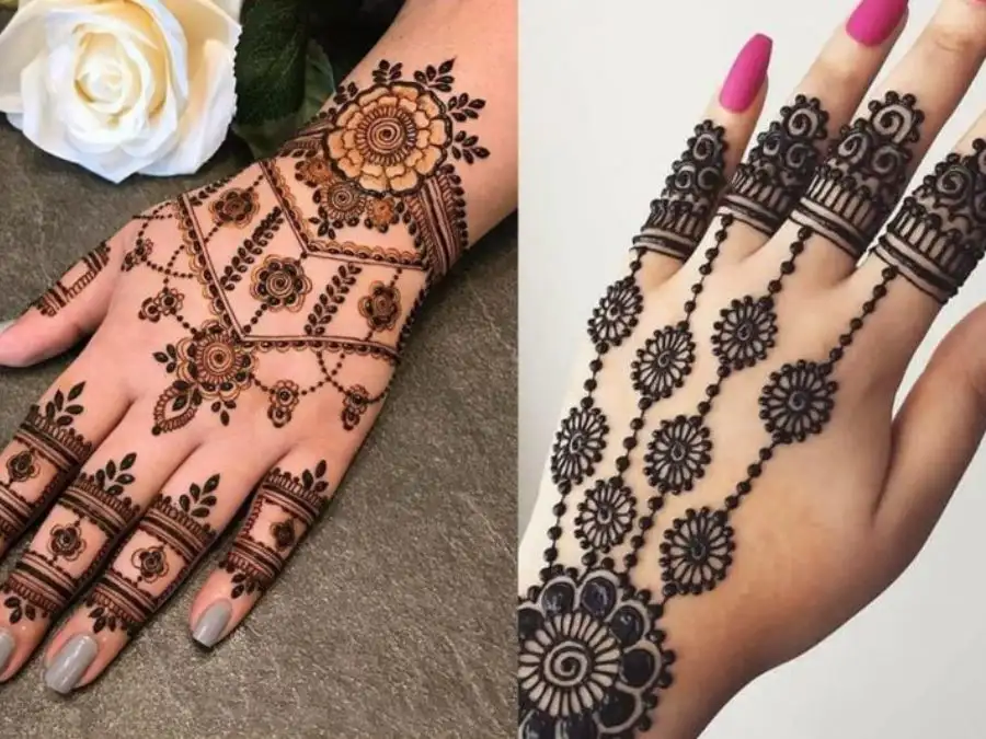 simple mehndi design