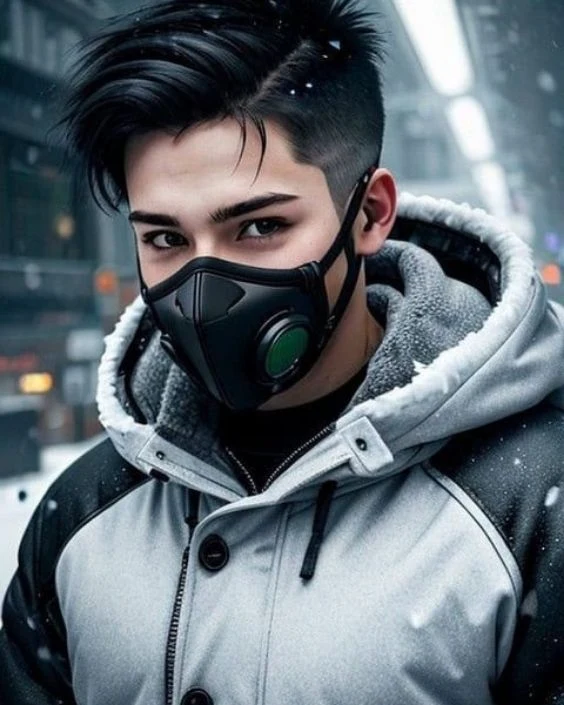 মাস্ক পরা ছেলেদের পিক