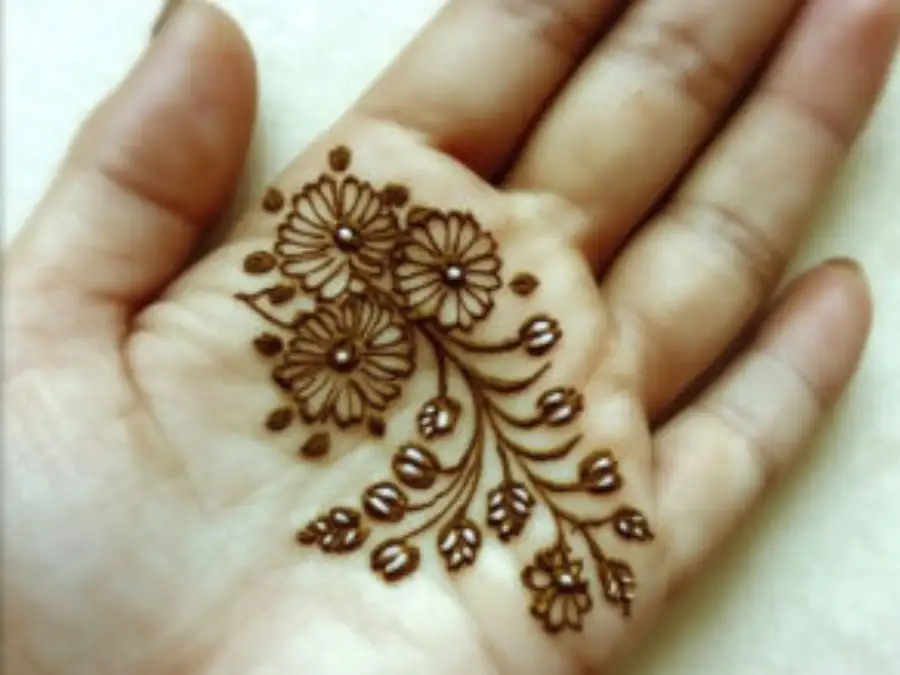cute easy mehndi designs for kids