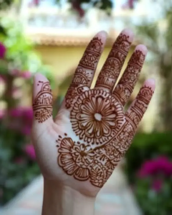 cute easy mehndi designs for kids