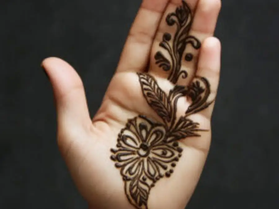 cute easy mehndi designs for kids