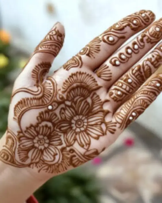 cute easy mehndi designs for kids