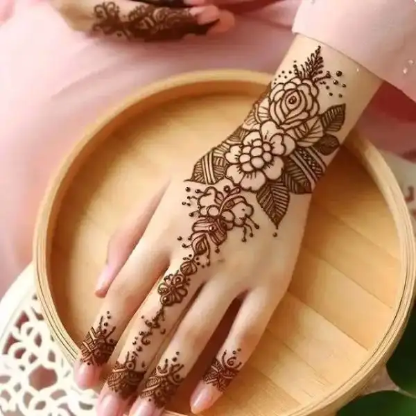 simple mehndi design