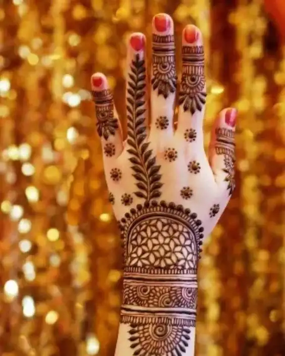 simple mehndi design