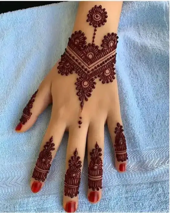 simple mehndi design