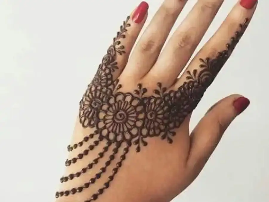 simple mehndi design