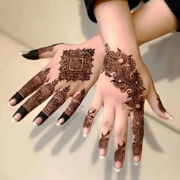simple mehndi design