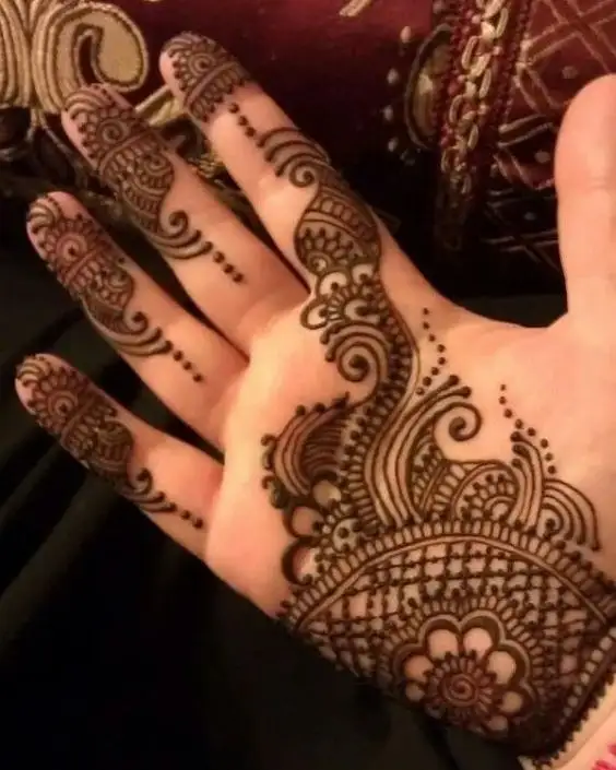 cute easy mehndi designs for kids