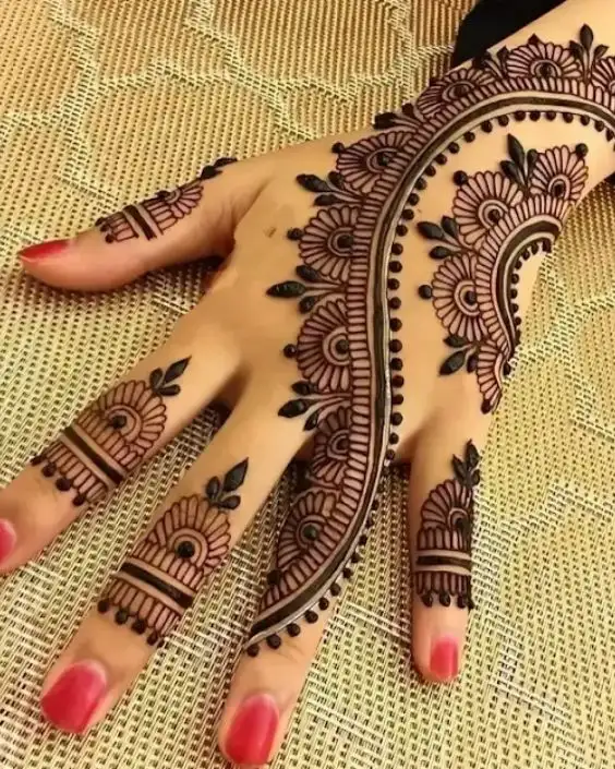 simple mehndi design
