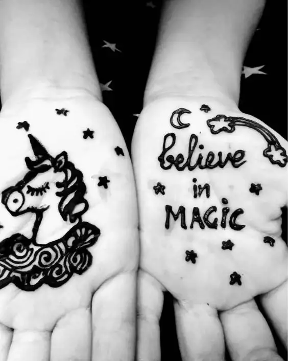 cute easy mehndi designs for kids