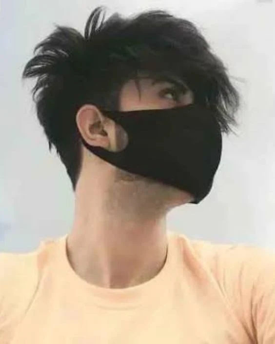 মাস্ক পরা ছেলেদের পিক