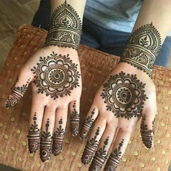 simple mehndi design