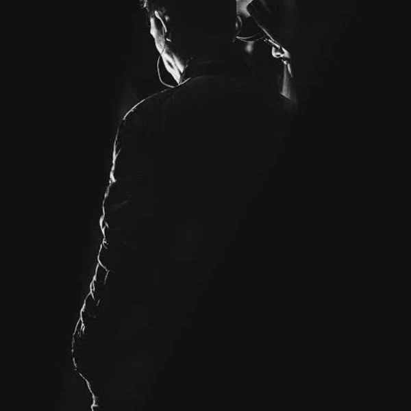 black profile pic boy