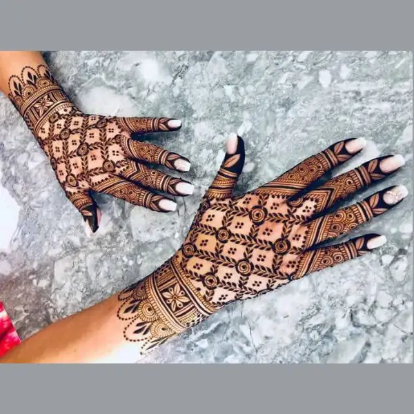 bridal mehndi design