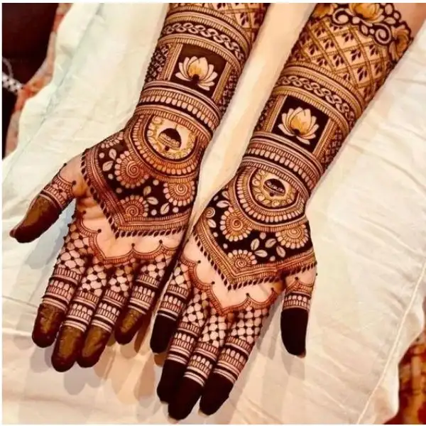 bridal mehndi design