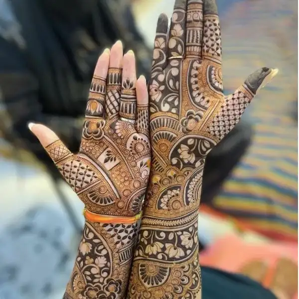 bridal mehndi design