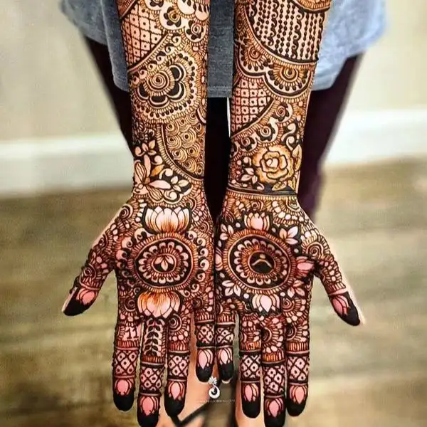 bridal mehndi design